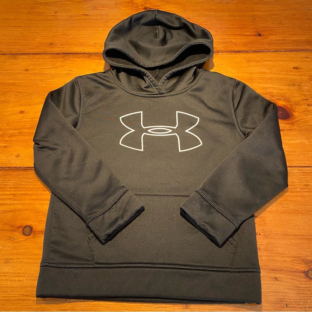 Kids Under Armour Hoodie Black